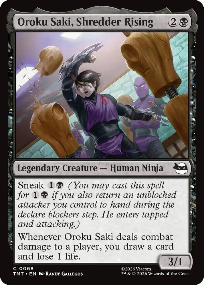 TMT #0068 - Oroku Saki, Shredder Rising
