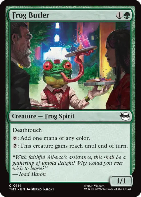 TMT #0114 - Frog Butler