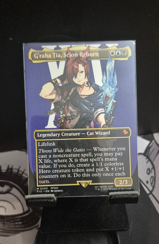 G'raha Tia, Scion Reborn
Alternate Art Qualifier: Borderless