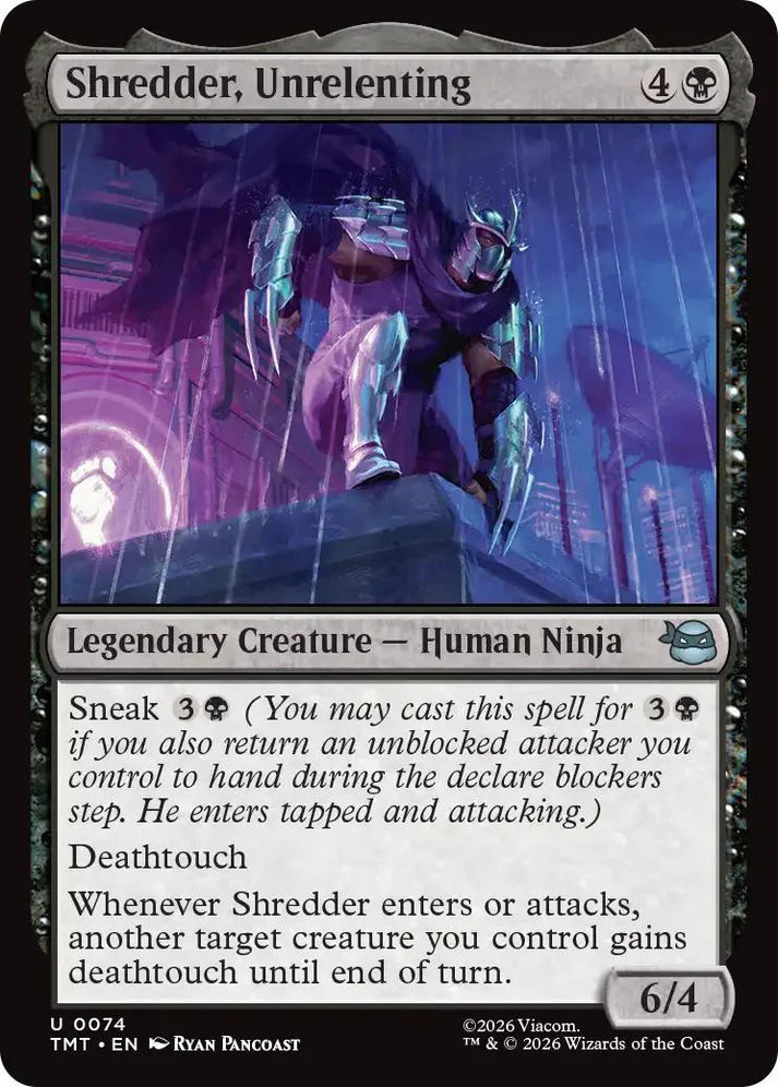 TMT #0074 - Shredder, Unrelenting