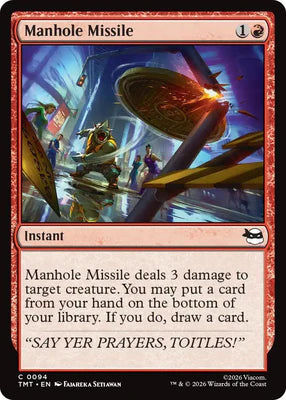 TMT #0094 - Manhole Missile