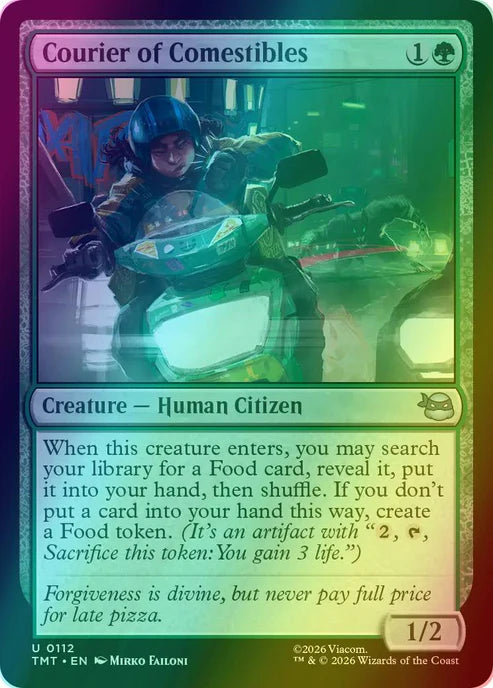 TMT #0112 - Courier of Comestibles (Foil)