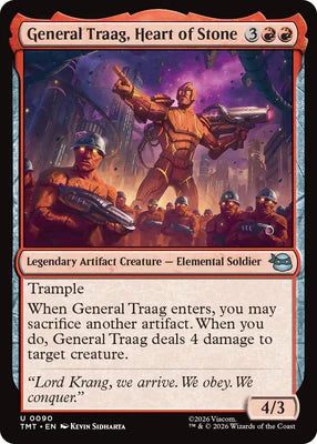 TMT #0090 - General Traag, Heart of Stone