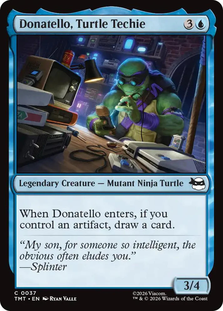 TMT #0037 - Donatello, Turtle Techie