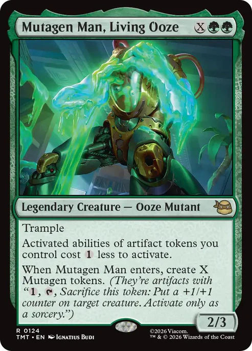 TMT #0124 -  Mutagen Man, Living Ooze