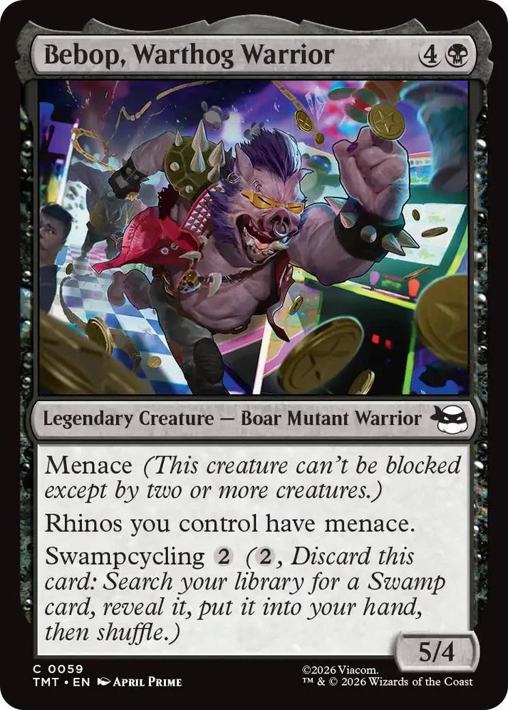 TMT #0059 - Bebop, Warthog Warrior