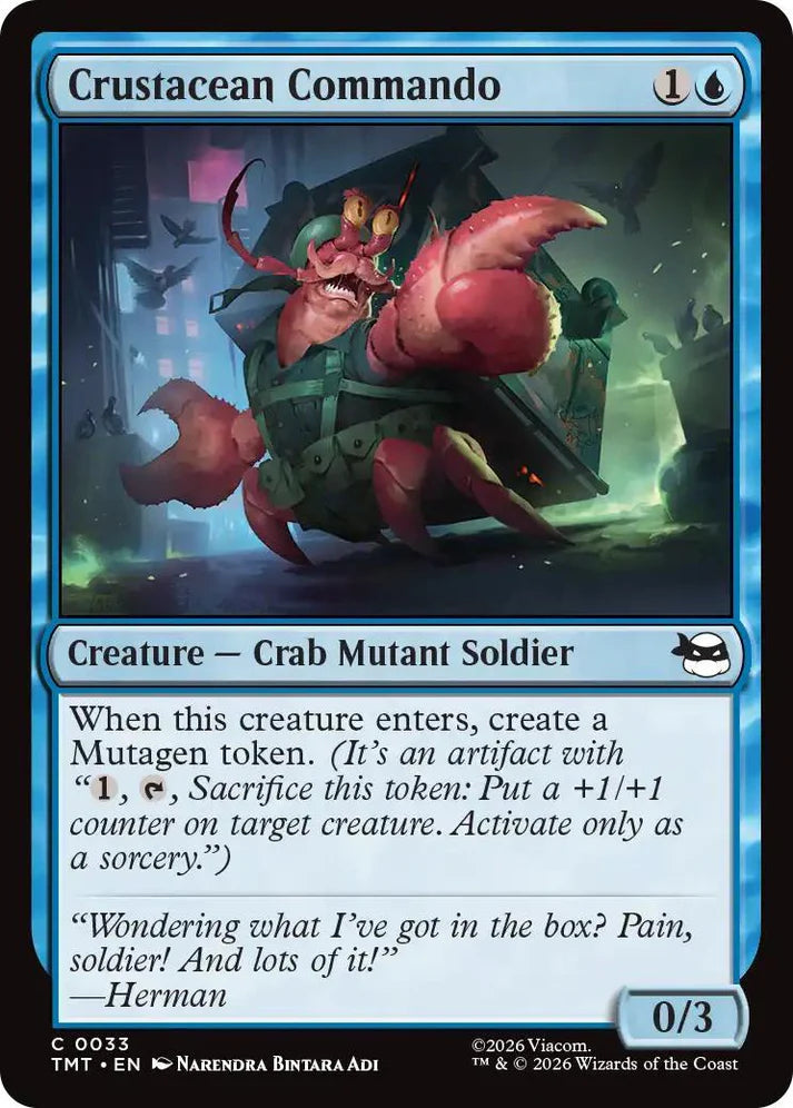 TMT #0033 - Crustacean Commando