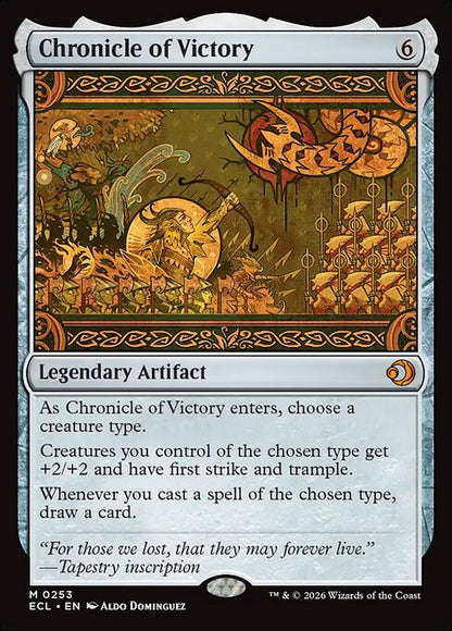 Chronicle of Victory - MTG - Lorwyn Eclisped - NM