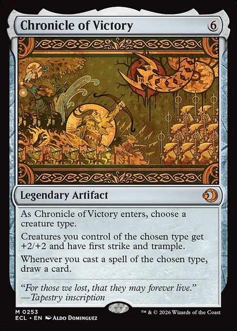 Chronicle of Victory - MTG - Lorwyn Eclisped - NM