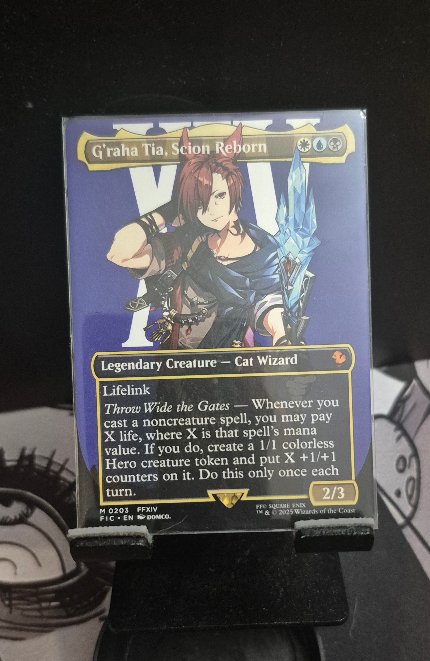 G'raha Tia, Scion Reborn
Alternate Art Qualifier: Borderless
